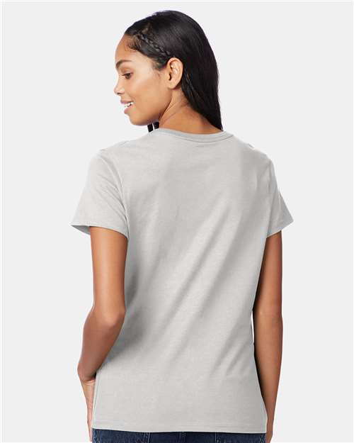 Hanes Women's Perfect-T V-Neck T-Shirt S04V