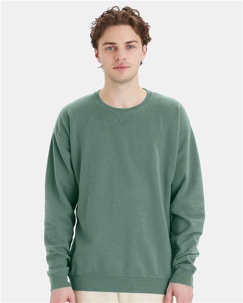 ComfortWash by Hanes Unisex Garment-Dyed Crewneck Sweatshirt GDH400
