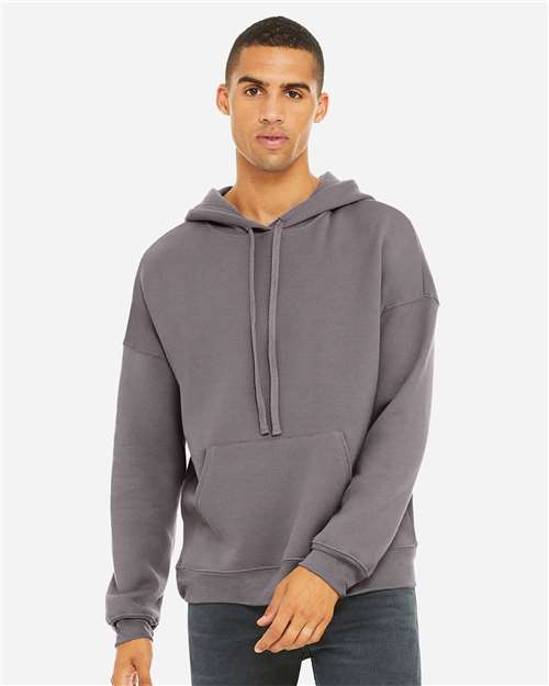BELLA + CANVAS Unisex Sponge Fleece Drop Shoulder Hoodie Sweatshirt 3729