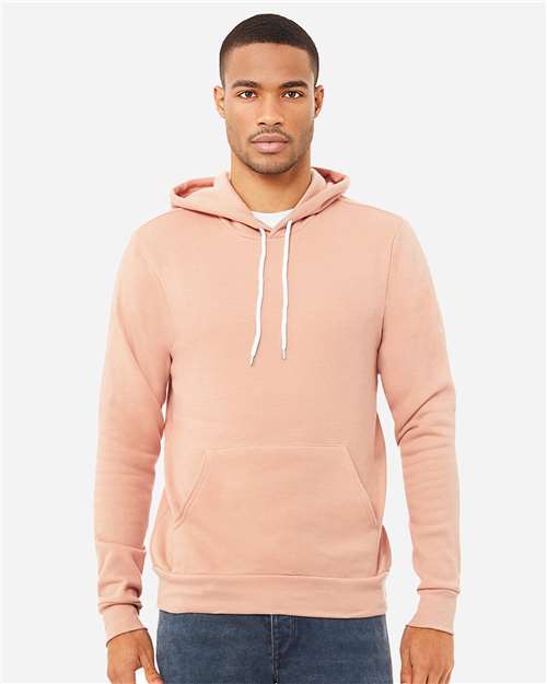 BELLA + CANVAS Unisex Sponge Fleece Hoodie Sweatshirt 3719