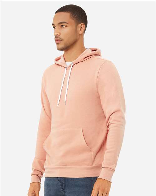 BELLA + CANVAS Unisex Sponge Fleece Hoodie Sweatshirt 3719