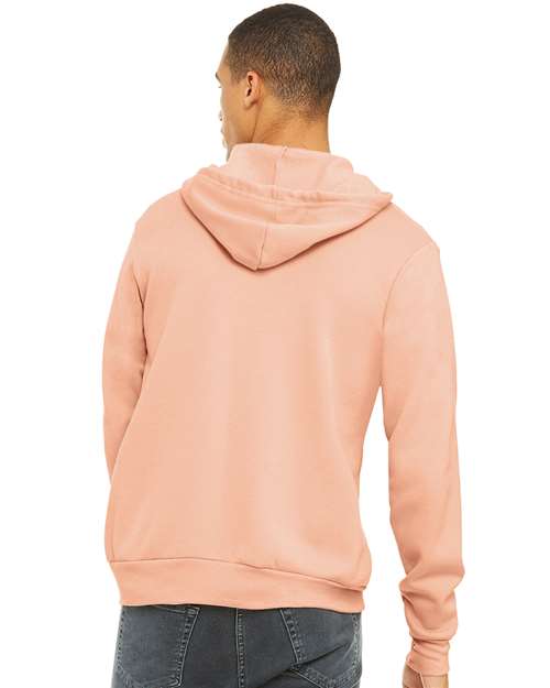 BELLA + CANVAS Unisex Sponge Fleece Full-Zip Hoodie Sweatshirt 3739