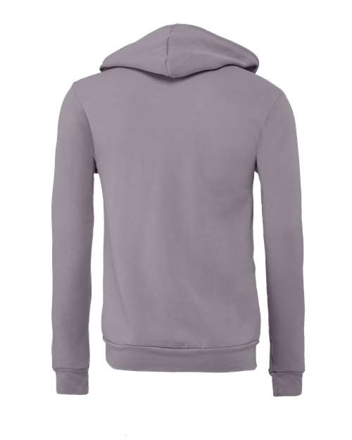 BELLA + CANVAS Unisex Sponge Fleece Full-Zip Hoodie Sweatshirt 3739