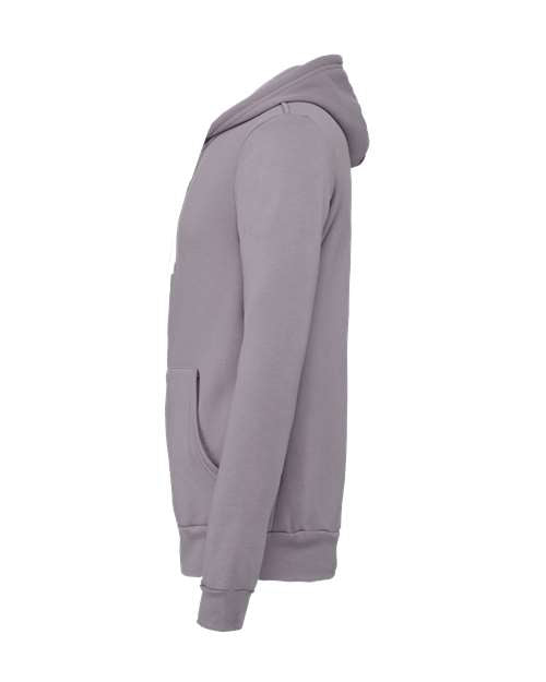 BELLA + CANVAS Unisex Sponge Fleece Full-Zip Hoodie Sweatshirt 3739