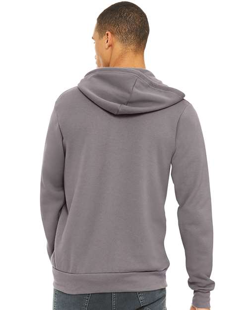 BELLA + CANVAS Unisex Sponge Fleece Full-Zip Hoodie Sweatshirt 3739