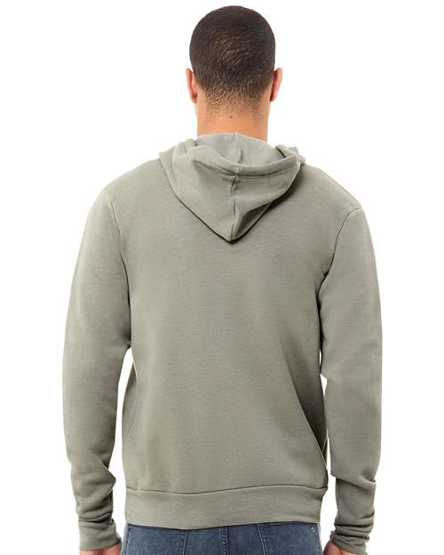 BELLA + CANVAS Unisex Sponge Fleece Full-Zip Hoodie Sweatshirt 3739