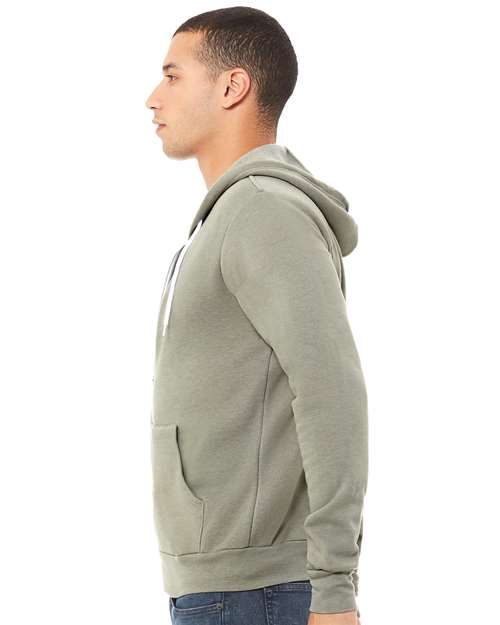 BELLA + CANVAS Unisex Sponge Fleece Full-Zip Hoodie Sweatshirt 3739