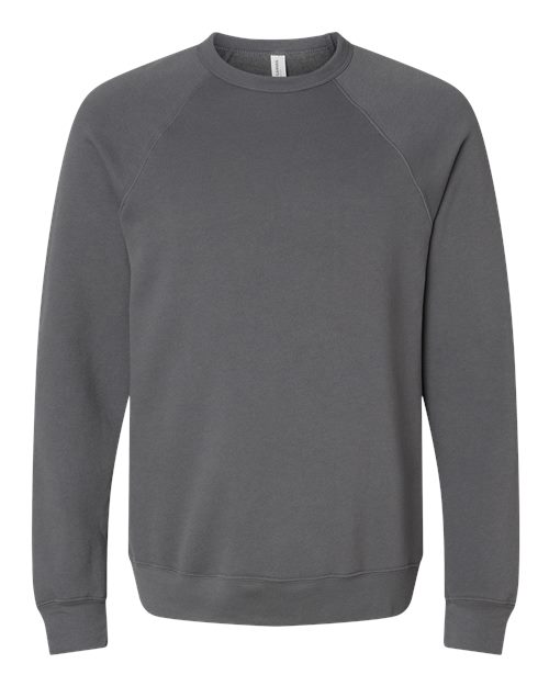 BELLA + CANVAS Unisex Sponge Fleece Raglan Crewneck Sweatshirt 3901