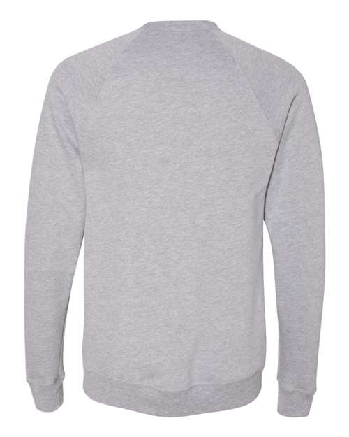 BELLA + CANVAS Unisex Sponge Fleece Raglan Crewneck Sweatshirt 3901
