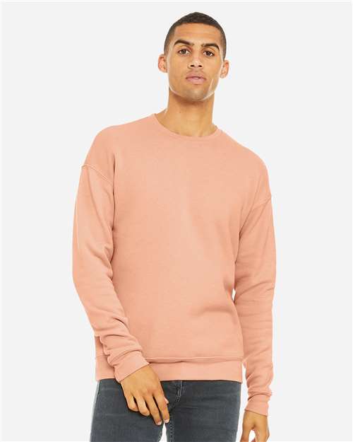 BELLA + CANVAS Unisex Sponge Fleece Drop Shoulder Crewneck Sweatshirt 3945