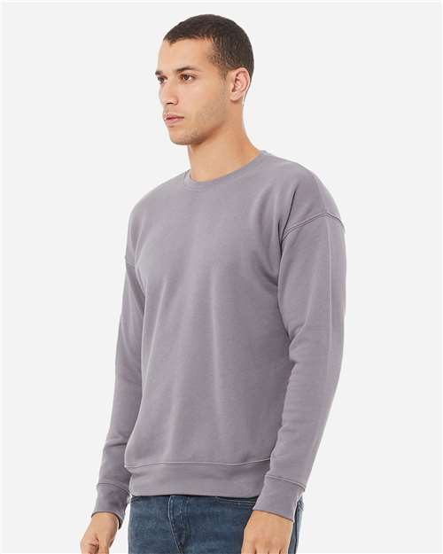 BELLA + CANVAS Unisex Sponge Fleece Drop Shoulder Crewneck Sweatshirt 3945