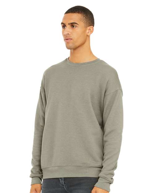 BELLA + CANVAS Unisex Sponge Fleece Drop Shoulder Crewneck Sweatshirt 3945