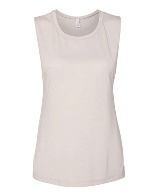 BELLA + CANVAS Women's Flowy Scoop Muscle Tank 8803