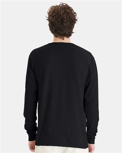 ComfortWash by Hanes Unisex Garment-Dyed Long Sleeve T-Shirt GDH200
