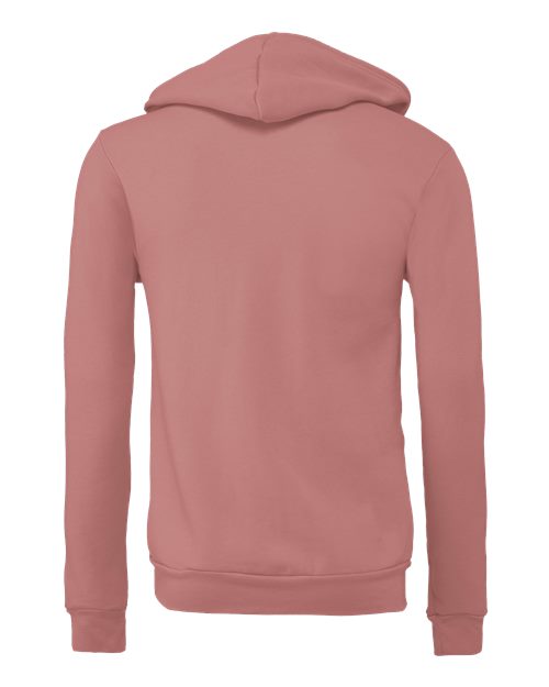 BELLA + CANVAS Unisex Sponge Fleece Full-Zip Hoodie Sweatshirt 3739