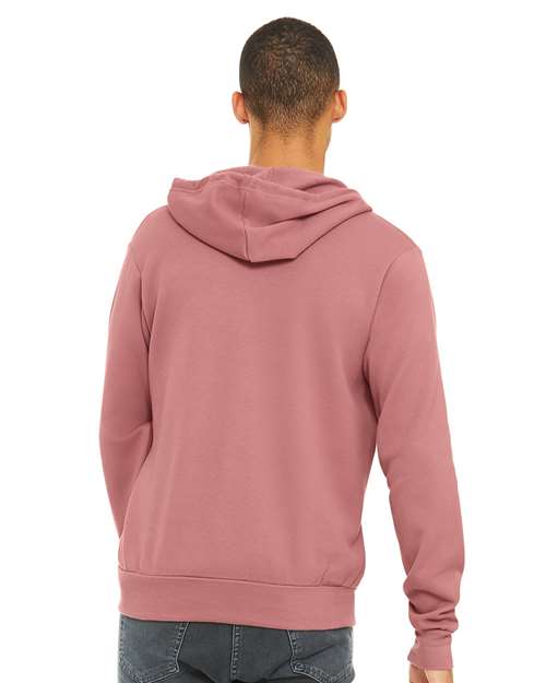 BELLA + CANVAS Unisex Sponge Fleece Full-Zip Hoodie Sweatshirt 3739