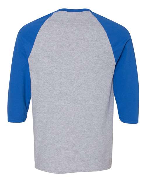 Gildan Unisex Heavy Cotton™ Raglan Three-Quarter Sleeve T-Shirt 5700
