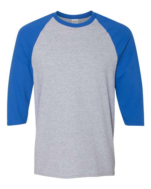 Gildan Unisex Heavy Cotton™ Raglan Three-Quarter Sleeve T-Shirt 5700