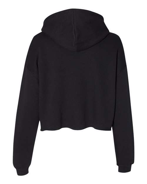 BELLA + CANVAS Women's Crop Fleece Hoodie Sweatshirt 7502