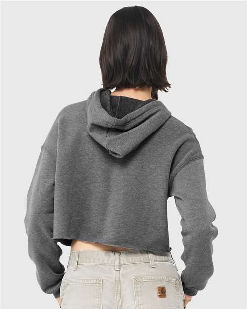 BELLA + CANVAS Women's Crop Fleece Hoodie Sweatshirt 7502