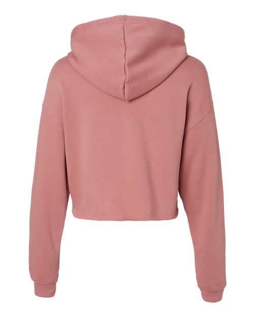 BELLA + CANVAS Women's Crop Fleece Hoodie Sweatshirt 7502