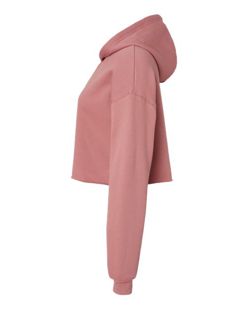 BELLA + CANVAS Women's Crop Fleece Hoodie Sweatshirt 7502