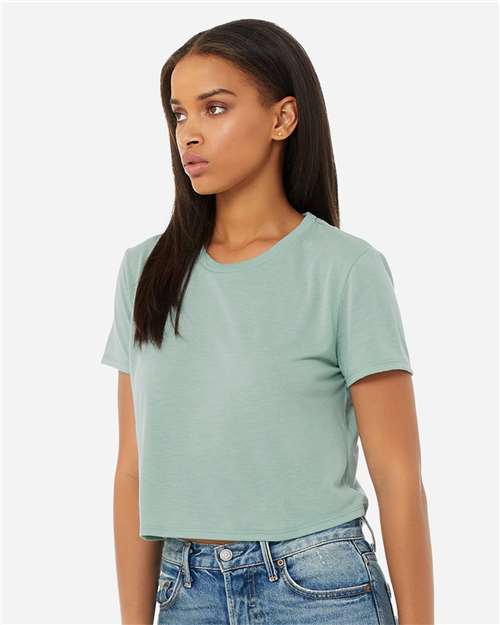 BELLA + CANVAS Women’s Flowy Crop Tee 8882