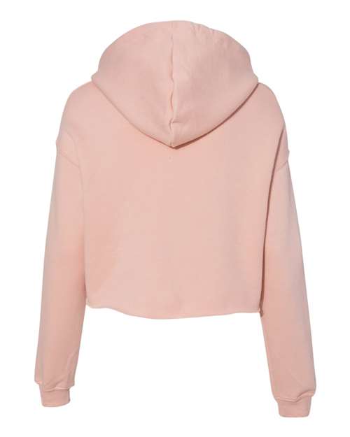 BELLA + CANVAS Women's Crop Fleece Hoodie Sweatshirt 7502