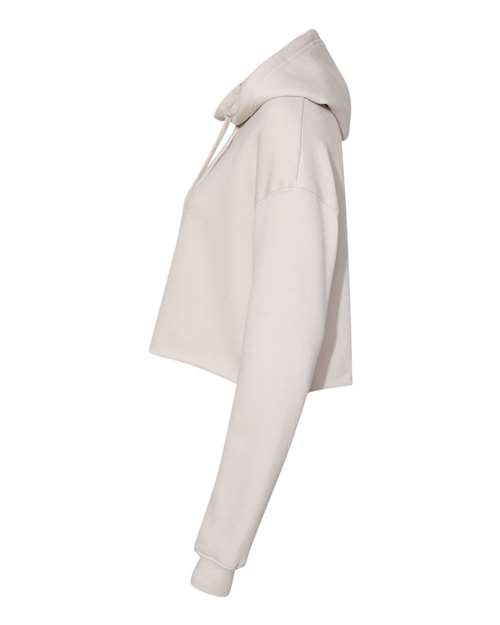 BELLA + CANVAS Women's Crop Fleece Hoodie Sweatshirt 7502