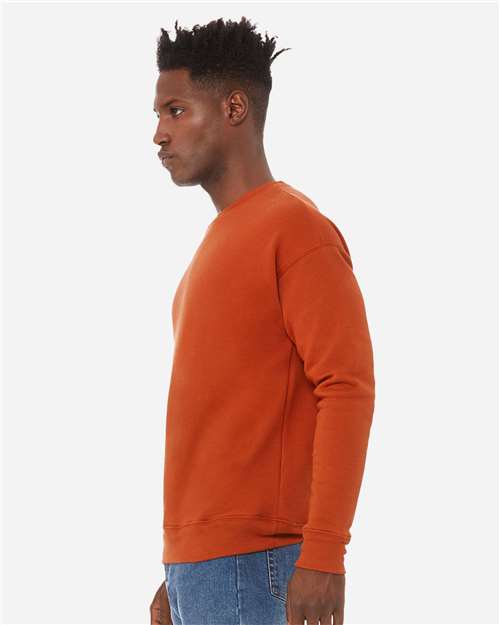 BELLA + CANVAS Unisex Sponge Fleece Drop Shoulder Crewneck Sweatshirt 3945