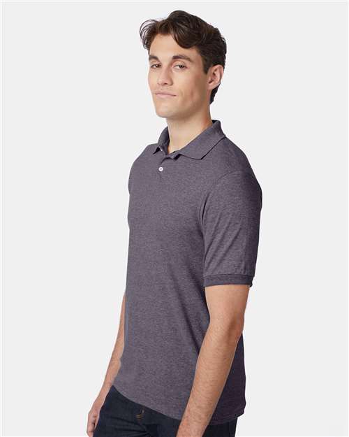 Hanes Men's EcoSmart® Jersey Polo 054X