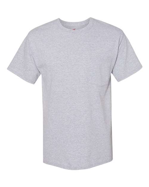 Hanes Unisex Workwear Pocket T-Shirt W110