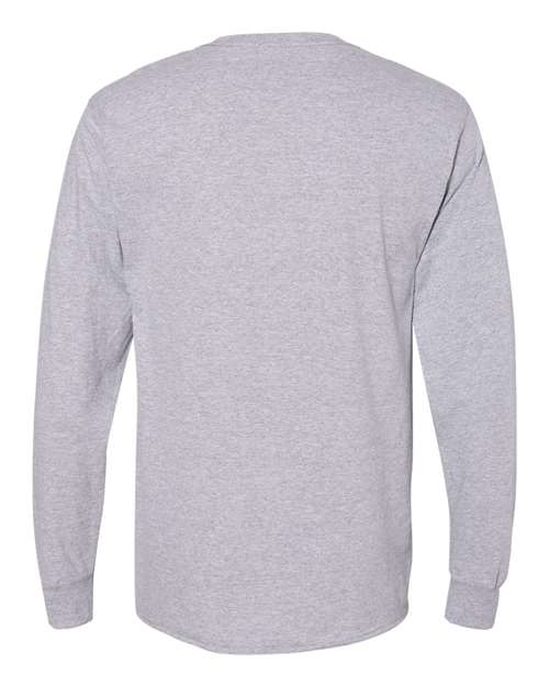 Hanes Unisex Workwear Long Sleeve Pocket T-Shirt W120