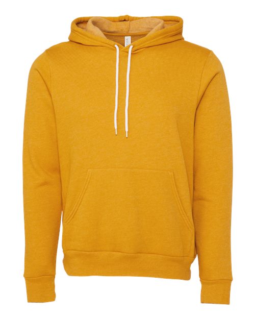 BELLA + CANVAS Unisex Sponge Fleece Hoodie Sweatshirt 3719