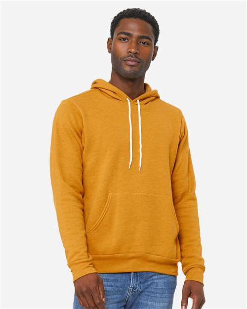 BELLA + CANVAS Unisex Sponge Fleece Hoodie Sweatshirt 3719