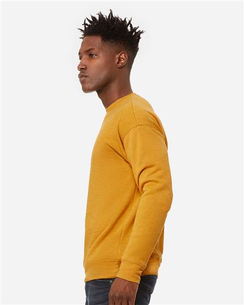 BELLA + CANVAS Unisex Sponge Fleece Drop Shoulder Crewneck Sweatshirt 3945