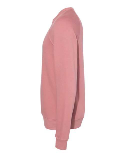 BELLA + CANVAS Unisex Sponge Fleece Raglan Crewneck Sweatshirt 3901