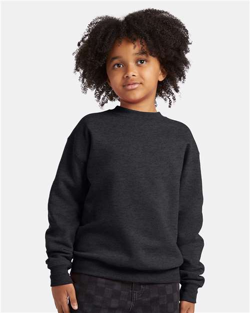 Hanes Youth EcoSmart® Crewneck Sweatshirt P360