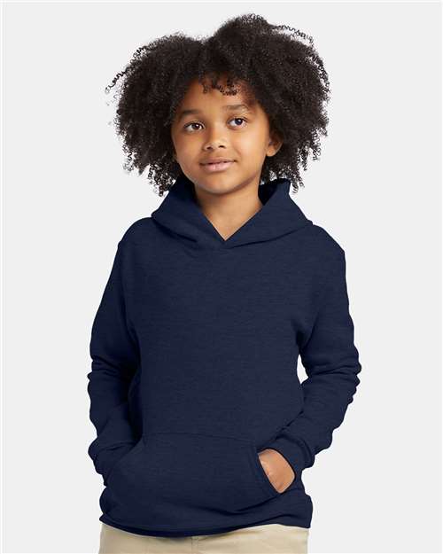 Hanes Youth EcoSmart® Hooded Sweatshirt P473