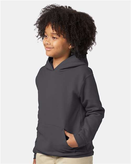 Hanes Youth EcoSmart® Hooded Sweatshirt P473