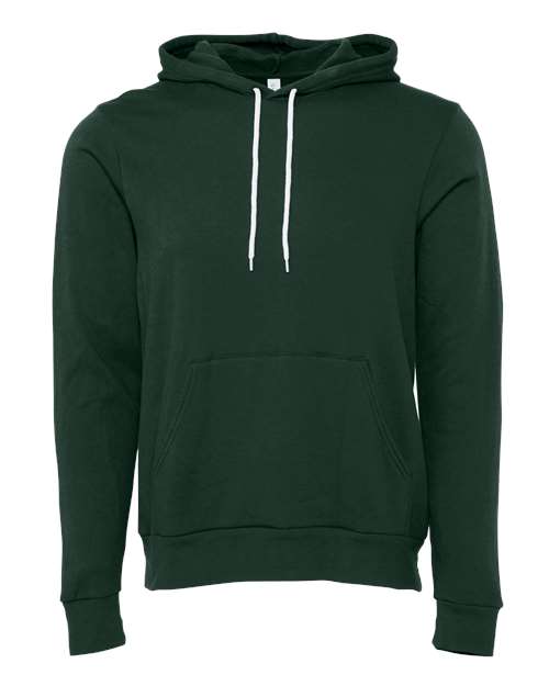 BELLA + CANVAS Unisex Sponge Fleece Hoodie Sweatshirt 3719