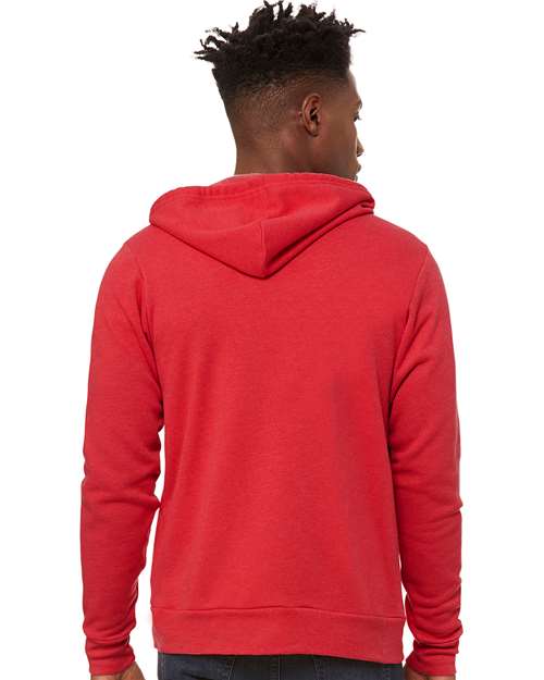 BELLA + CANVAS Unisex Sponge Fleece Full-Zip Hoodie Sweatshirt 3739