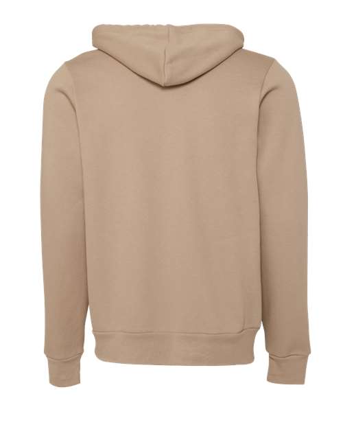 BELLA + CANVAS Unisex Sponge Fleece Full-Zip Hoodie Sweatshirt 3739