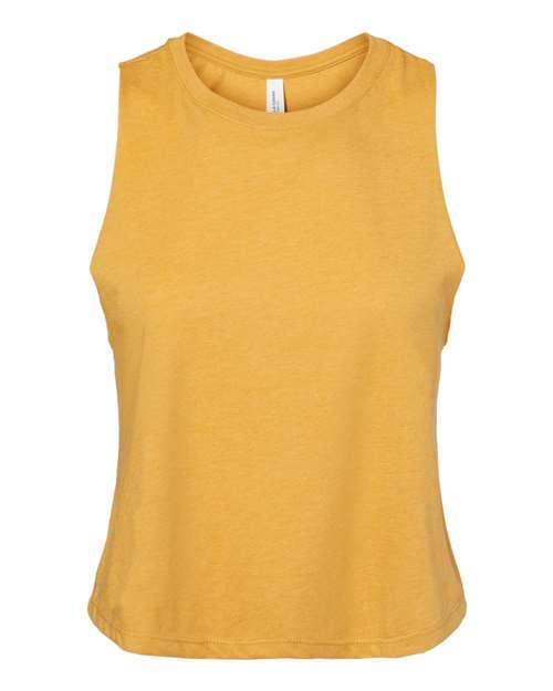 BELLA + CANVAS Women's Racerback Crop Tank 6682