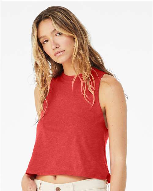 BELLA + CANVAS Women's Racerback Crop Tank 6682