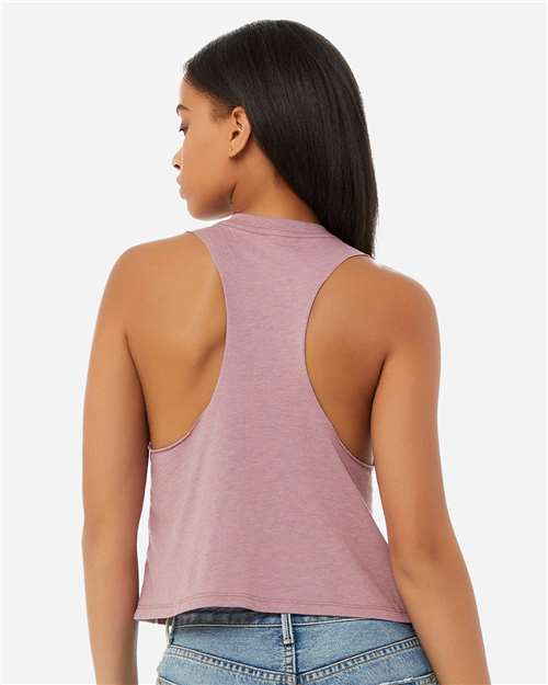 BELLA + CANVAS Women's Racerback Crop Tank 6682