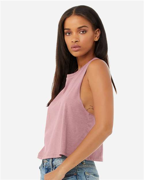 BELLA + CANVAS Women's Racerback Crop Tank 6682