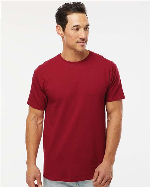 M&O Men's Gold Soft Touch T-Shirt 4800