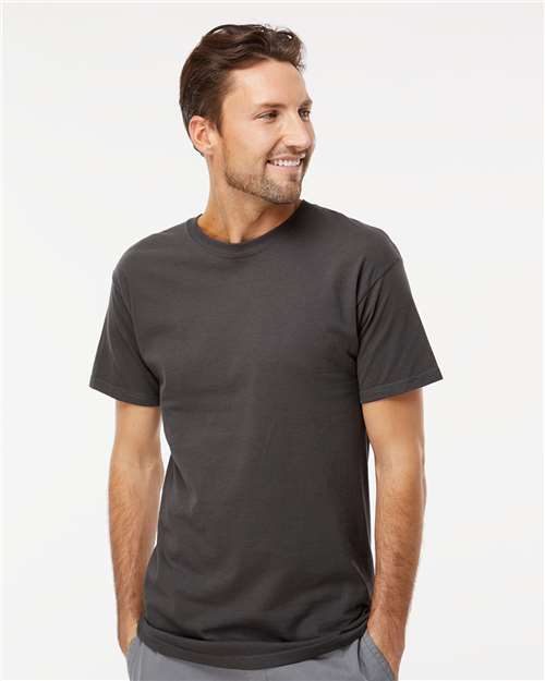 M&O Men's Gold Soft Touch T-Shirt 4800