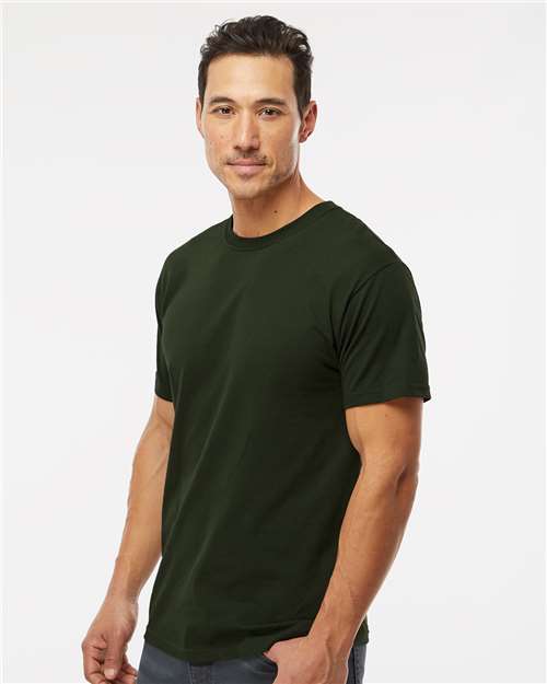 M&O Men's Gold Soft Touch T-Shirt 4800